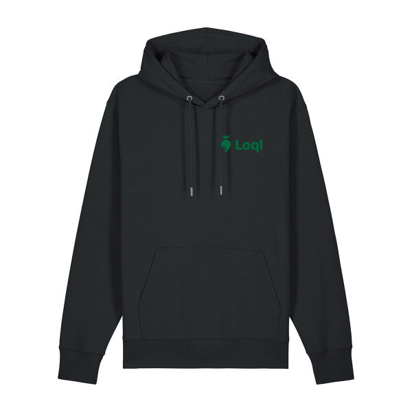 Loql Hoodie Black - Green Miniaturansicht