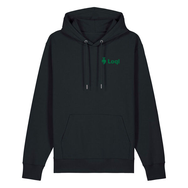Loql Hoodie Black - Green Miniaturansicht