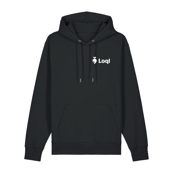 Loql HoodieBlack - White Miniaturansicht