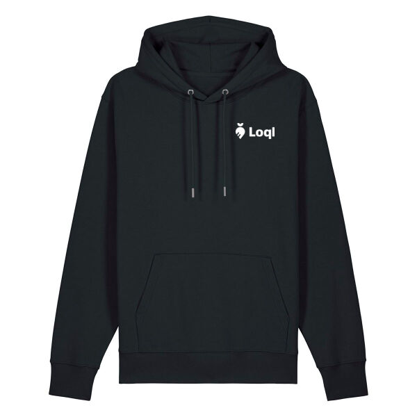 Loql HoodieBlack - White Miniaturansicht
