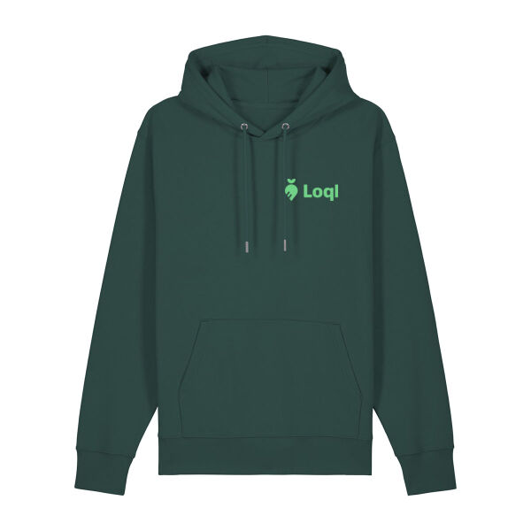 Loql Hoodie Glazed Green - Light Green Miniaturansicht