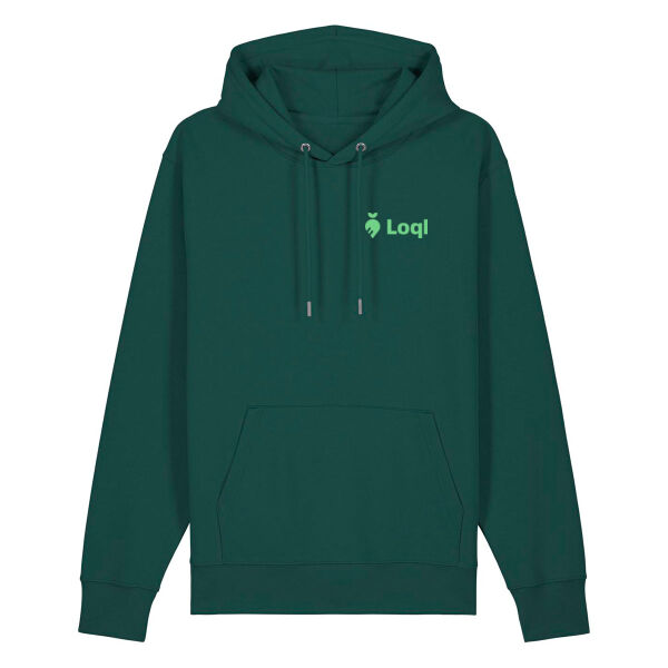 Loql Hoodie Glazed Green - Light Green Miniaturansicht