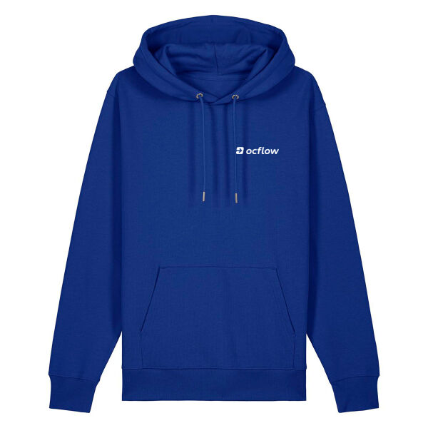 ocflow Hoodie WorkerBlue - White Miniaturansicht