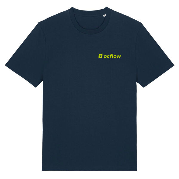 ocflow T-Shirt French Navy - Green Miniaturansicht