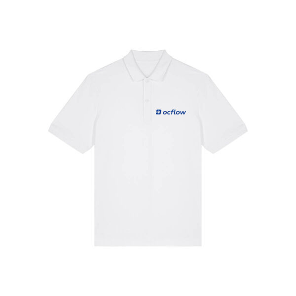 ocflow Polo White - Blue Miniaturansicht